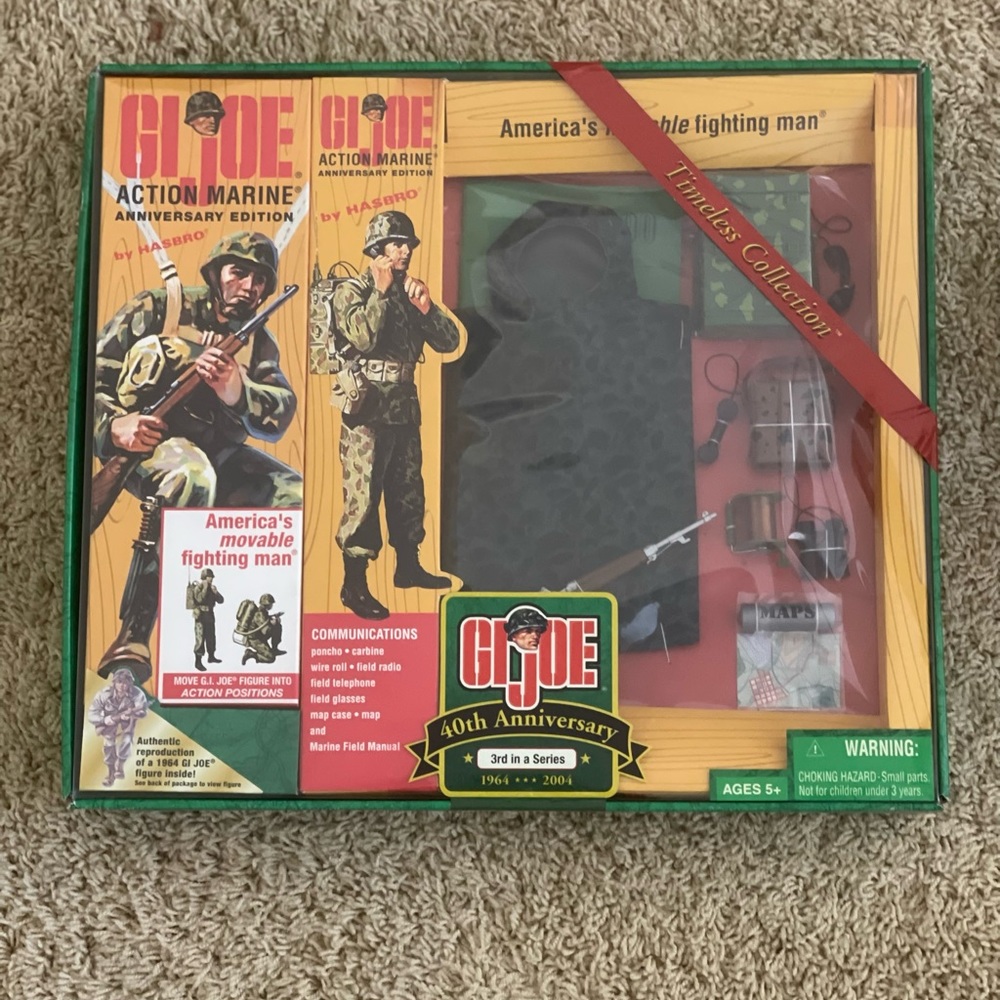 GI Joe Timeless Collection - Action Marine Anniversary Edition New